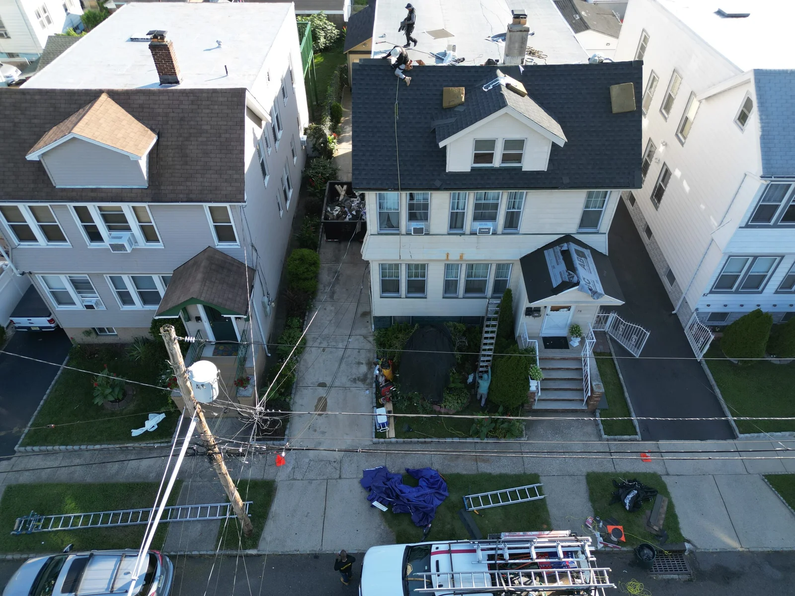 Roof repair New Brunswick NJ Middlesex County emergency