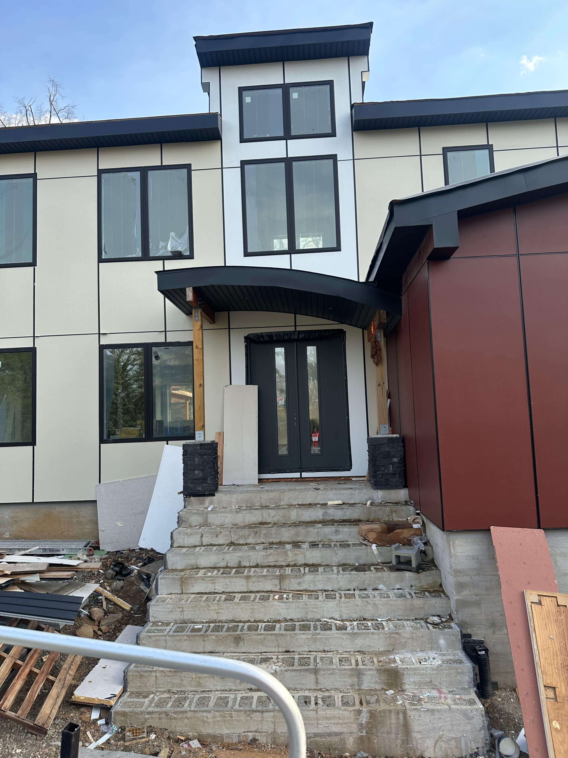 Exterior carpentry and trim work NJ Roofing