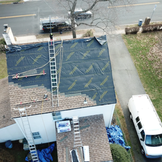 Broad Street Bloomfield NJ roofing project
