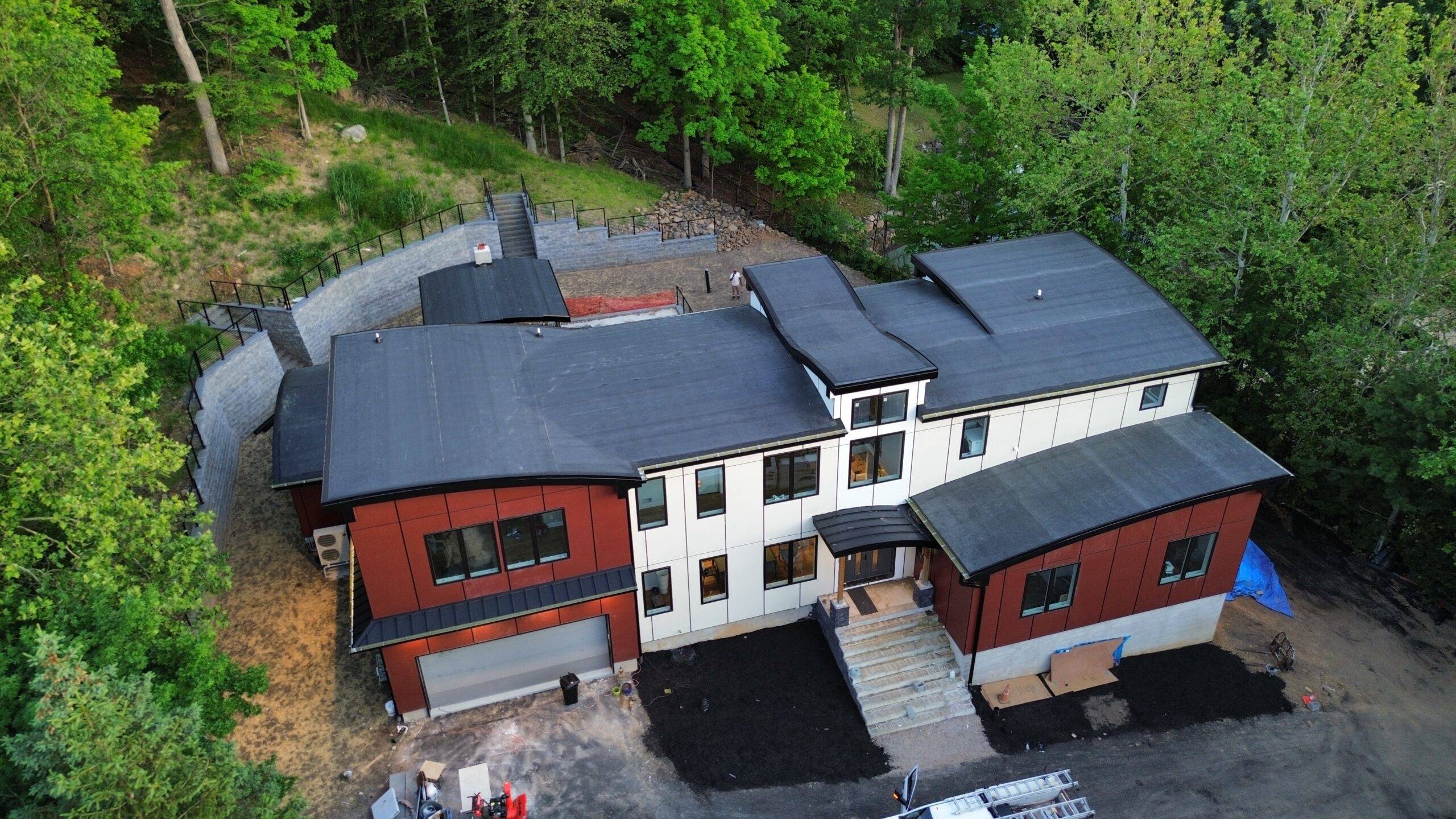 Recent NJ Roofing siding project